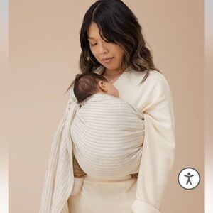 Wildbird ring sling, gold ring. Swan-linen